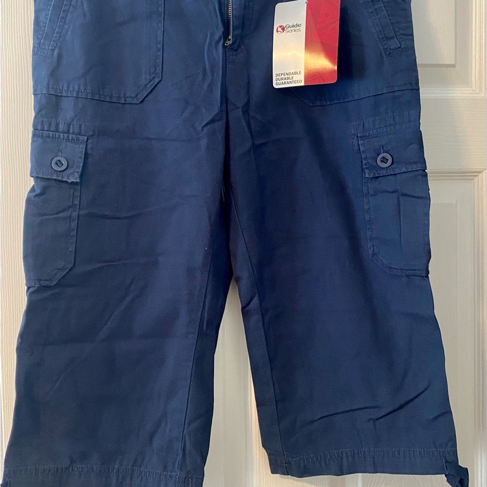 Gander Mountain Blue Cropped Pants NWT